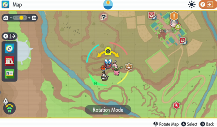Pokemon Scarlet & Violet - TM Bulk Up Map Location