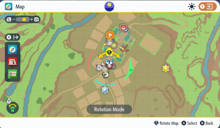 Pokemon Scarlet & Violet - TM Aerial Ace Map Location