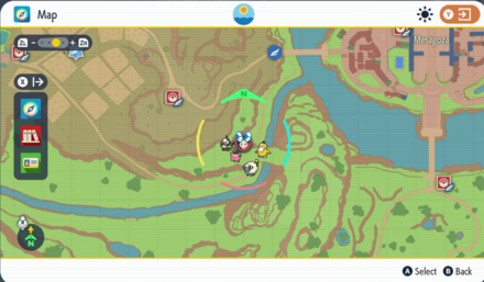 Pokemon Scarlet & Violet - TM Grassy Terrain Map Location