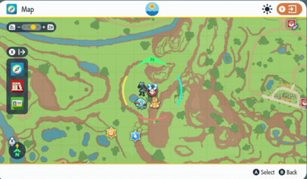 Pokemon Scarlet & Violet - TM Night Shade Map Location