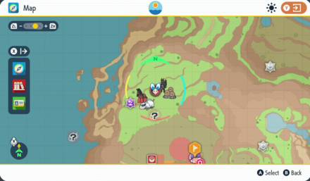 Pokemon Scarlet & Violet - TM Protect Map Location