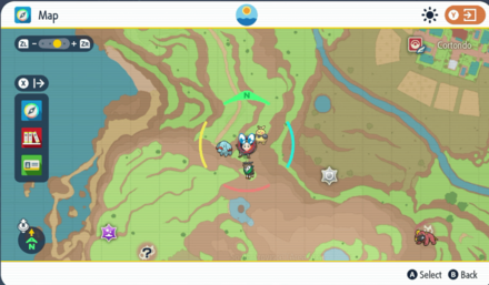 Pokemon Scarlet & Violet - TM Snarl Map Location