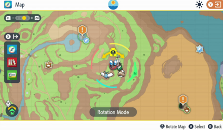 Pokemon Scarlet & Violet - TM Low Sweep Map Location