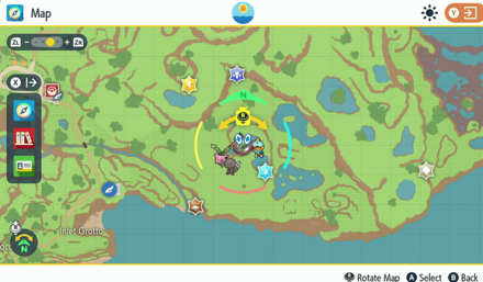Pokemon Scarlet & Violet - TM Air Splash Map Location