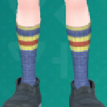 Pokemon Scarlet and Violet SV - Sporty High Socks