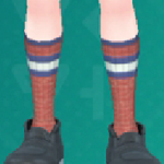 Pokemon Scarlet and Violet SV - Sporty High Socks