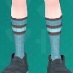 Pokemon Scarlet and Violet SV - Sporty High Socks