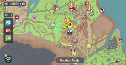 Pokemon Scarlet and Violet SV - TM080 - Metronome TM Map Location