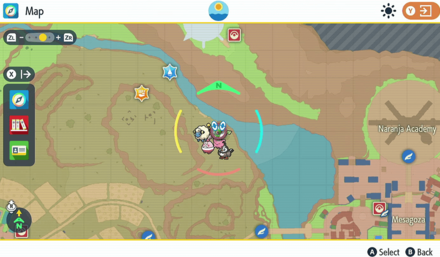 Pokemon Scarlet & Violet - TM Acid Spray Map Location