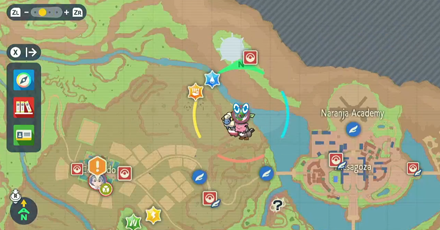 Pokemon Scarlet and Violet SV Acid Spray TM Overworld Location