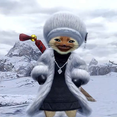 MH Rise Sunbreak - Felyne Fluffy Fur Palamute Layered Armor Set