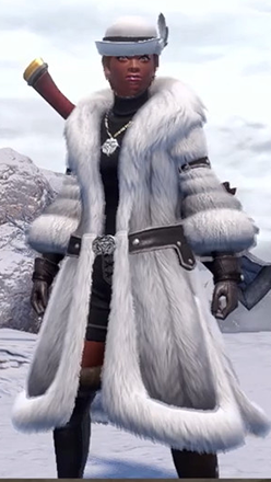 MH Rise Sunbreak - Fluffy Fur Female Layered Armor Set