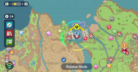 Pokemon Scarlet and Violet SV - TM136 - Electric Terrain TM Map Location