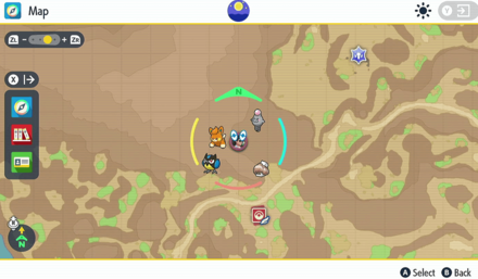 Pokemon Scarlet & Violet - TM Mud Slap (South Province Area Three) Map Location