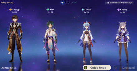 Genshin - Day 3 Tip 1 - Character must be from Liyue