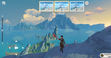 Genshin - Day 3 Tip 3 - The Angle must Span 1 Photo-Taking Point