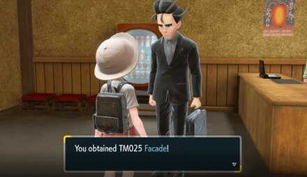 Pokemon Scarlet and Violet SV - TM025 - Facade TM Overworld Location