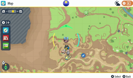 Pokemon Scarlet & Violet - TM Fling Map Location