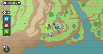 Pokemon Scarlet and Violet SV - TM162 - Bug Buzz TM Overworld Location