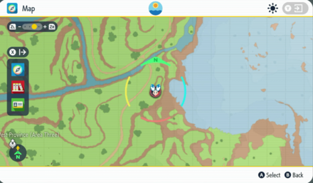 Pokemon Scarlet & Violet - TM Thunder Fang Map Location