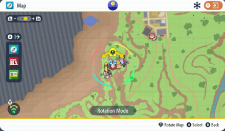Pokemon Scarlet & Violet - TM Flamethrower Map Location