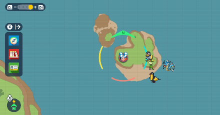 Pokemon Scarlet and Violet SV Water Pledge TM Overworld Location