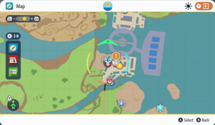 Pokemon Scarlet and Violet SV - TM015 - Struggle Bug TM Overworld Location