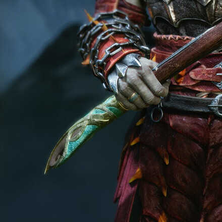 Runic Hailstone Knob Attachment