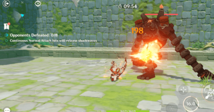 Genshin - Fast and Furious 1 - Use Normal Attacks