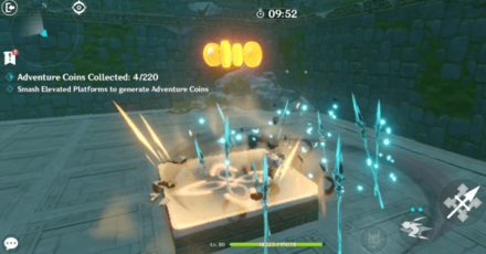 Genshin - Hammering Blow 1 - Jump Towards the Platform