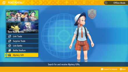 Pokemon Scarlet and Violet SV Mystery Gift