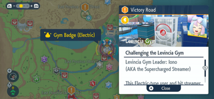 Pokemon Scarlet and Violet (SV) - Challenge the Levincia Gym Leader