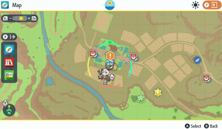 Pokemon Scarlet & Violet - TM Draining Kiss Map Location