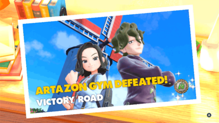 Pokemon Scarlet and Violet (SV) - Challenge the Artazon Gym Leader
