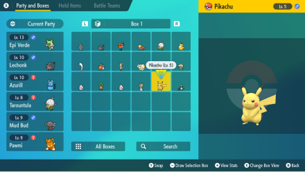 Pokemon Scarlet and Violet SV Pikachu.png
