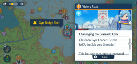 Pokemon Scarlet and Violet (SV) - Challenge the Glaseado Gym Leader