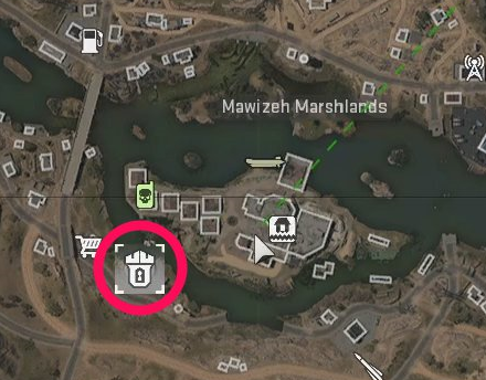 southwest of mawizeh