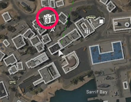 north sarrif bay stronghold