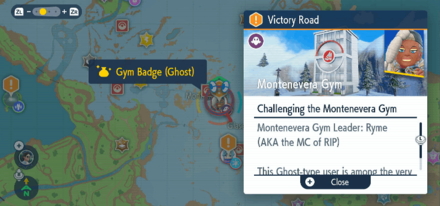 Pokemon Scarlet and Violet (SV) - Challenge the Montenevera Gym Leader