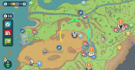 Pokemon Scarlet and Violet SV - TM133 - Earth Power TM Overworld Location