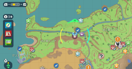 Pokemon Scarlet and Violet SV Heat Wave TM Overworld Location