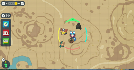 Pokemon Scarlet and Violet SV Sandstorm TM Overworld Location