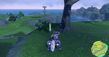 Pokemon Scarlet and Violet SV - TM054 - Psyshock TM Overworld Location