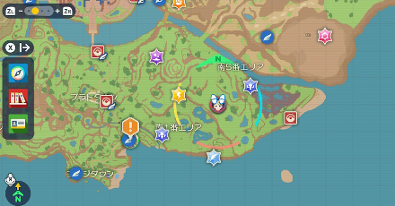 Pokemon Scarlet and Violet SV - TM011 - Water Pulse TM Overworld Location
