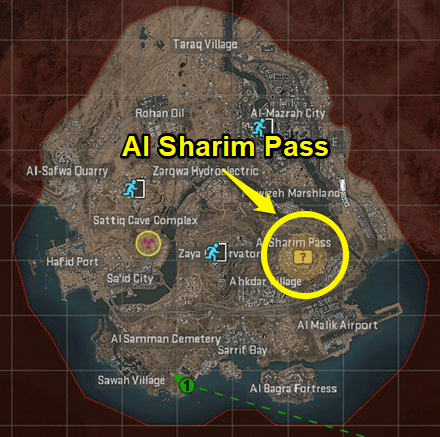 Warzone 2.0 - Al Sharim Pass Map