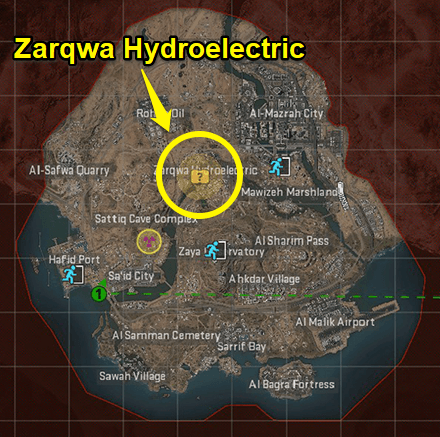 Warzone 2.0 - Zarqwa Hydroelectric Map DMZ