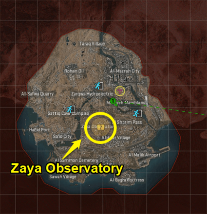 Warzone 2. - Zaya Observatory Map
