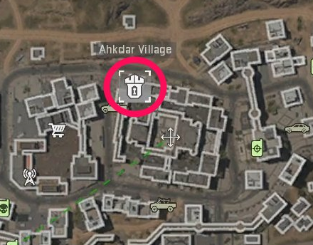 ahkdar village main stronghold