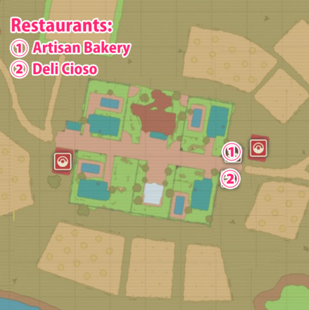 Pokemon Scarlet and Violet (SV) - Cortondo Map and Shops