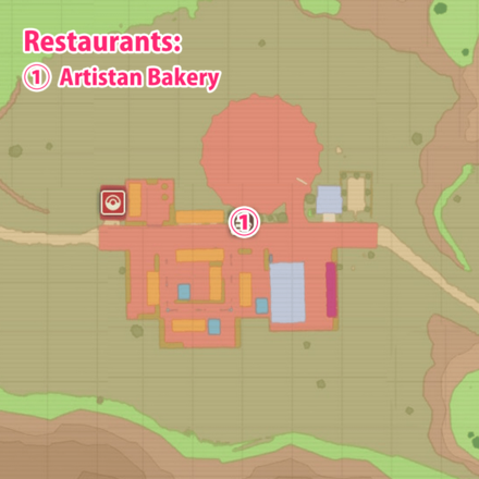 Pokemon Scarlet and Violet (SV) - Alfornada Map and Shops